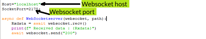 Python WebSockets Server